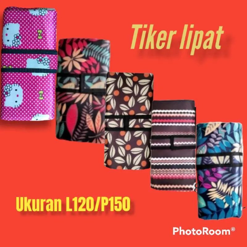 Tikar Piknik Tikar Lipat Fortabel Tikar Wisata 150x120cm