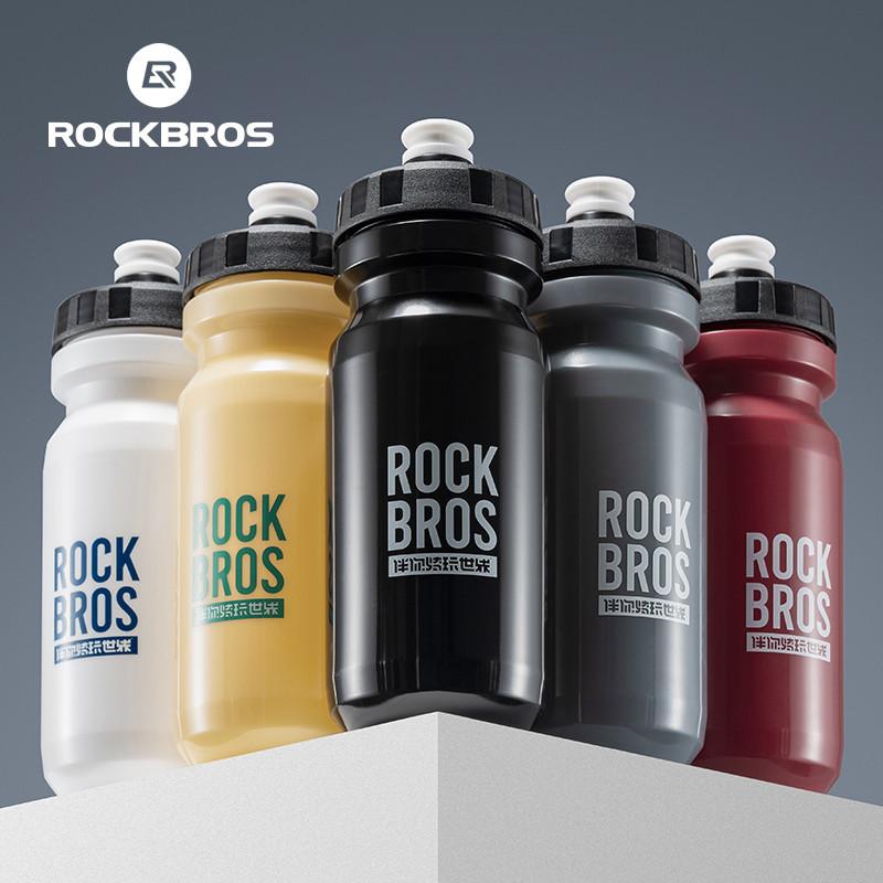 Chai nước xe đạp, ROCKBROS, 600ML, Cầm Tay, Kín và chống rò rỉ, Bóp và chống bụi, đầy màu sắc, Thích hợp để đi xe đạp, Làm bằng nhựa PP, Thích hợp cho các môn thể thao ngoài trời