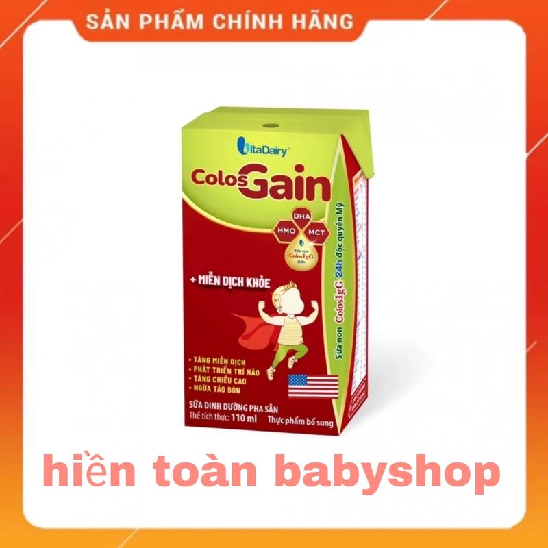 sữa pha sẵn colos gain cho bé (không tặng lốc) 1