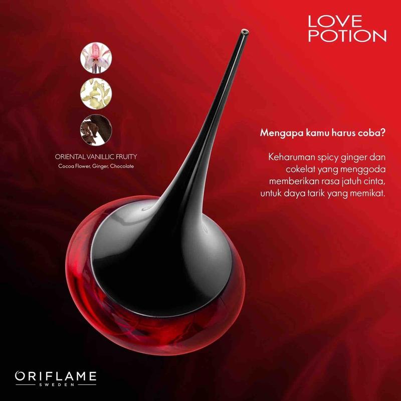 PARFUM ORIFLAME LOVE POTION EAU DE PARFUM Wangi 7