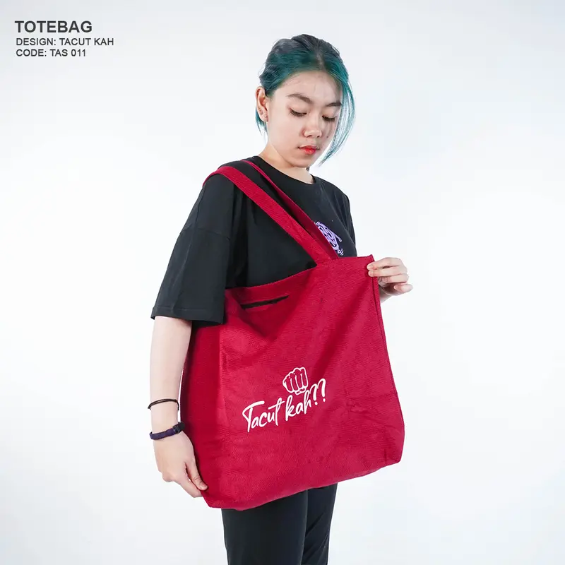 Intalu Totebag Kain Motif Sablon Unik Casual Pria Wanita Oleh-Oleh Banjarmasin TAS 01-011-015 2