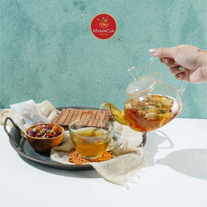 Gambar Floral Tea Infusion Teh Bunga Sachet : Booster Tea Relax Glowing Womb Beauty Sleeping Tea - Beauty Tea dari Mamacia Treats Kota Surabaya 5 Tokopedia