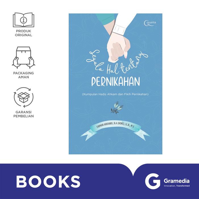 Gambar Buku Segala Hal tentang Pernikahan Kumpulan Hadis Ahkam dan Fikih Pernikahan dari Gramedia Kota Administrasi Jakarta Timur Tokopedia