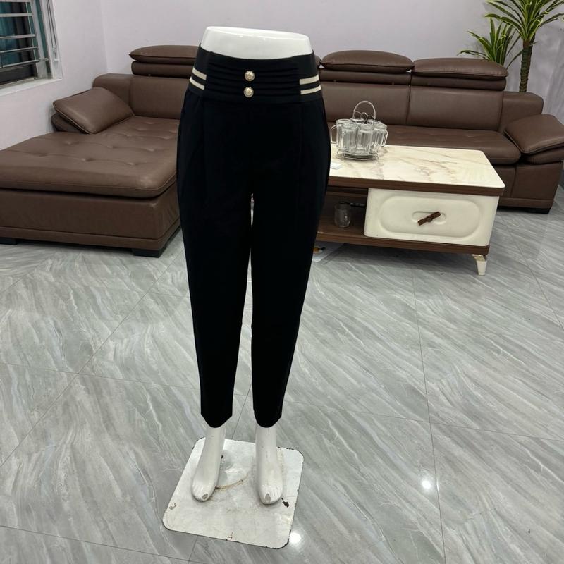 Quần baggy chất liệu UMI Hàn cao cấp , ghen bụng che khuyết điểm cho các chị e. Lên dáng siêu xinh mã 01 Nữ Women Pants Nhung 5