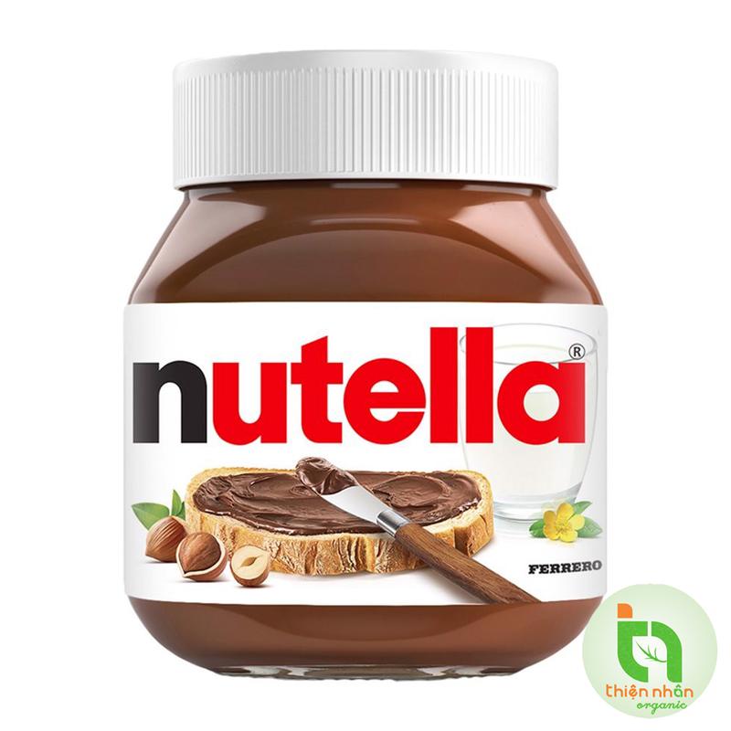 Bơ Hạt Phỉ Phết Cacao NUTELLA 350g 750g Hazelnut Spread Mứt Hạt Dẻ Ăn Kèm Bánh Mì Siêu Ngon Topping