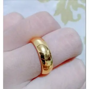 Cincin coin logam asli Berlapis emas pecahan uang coin 1996,1997 anti karat anti luntur SELAMANYA cincin lamaran