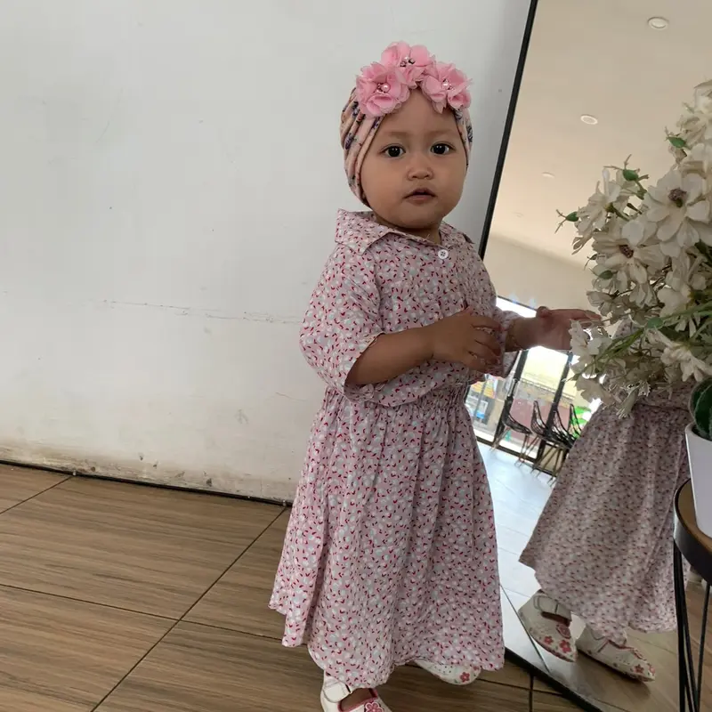 NARAYYA set baju crop dan rok anak bahan rayon premium usia 0 - 8 tahun 5