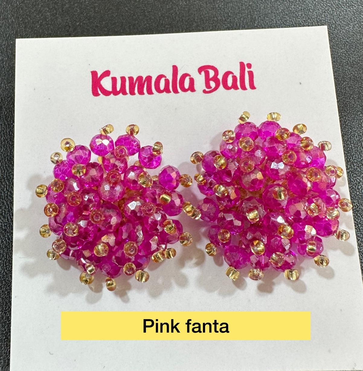 Anting emerald bulat cantik Perempuan