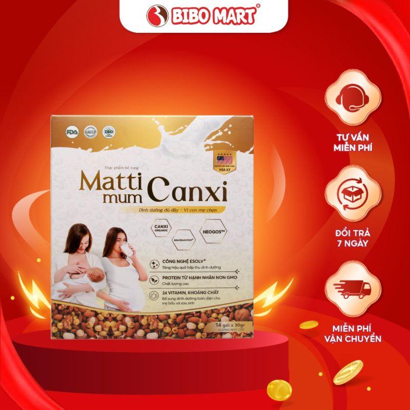 Sữa hạt Matti Mum Canxi nhập khẩu cho mẹ bầu và sau sinh - Sữa Bầu Cho Mẹ Bổ Sung Protein