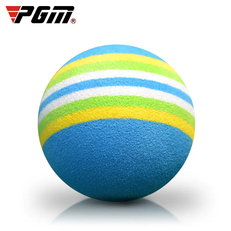 [P] golf ball 42mm sponge material soft ball color random indoor golf practice ball q007