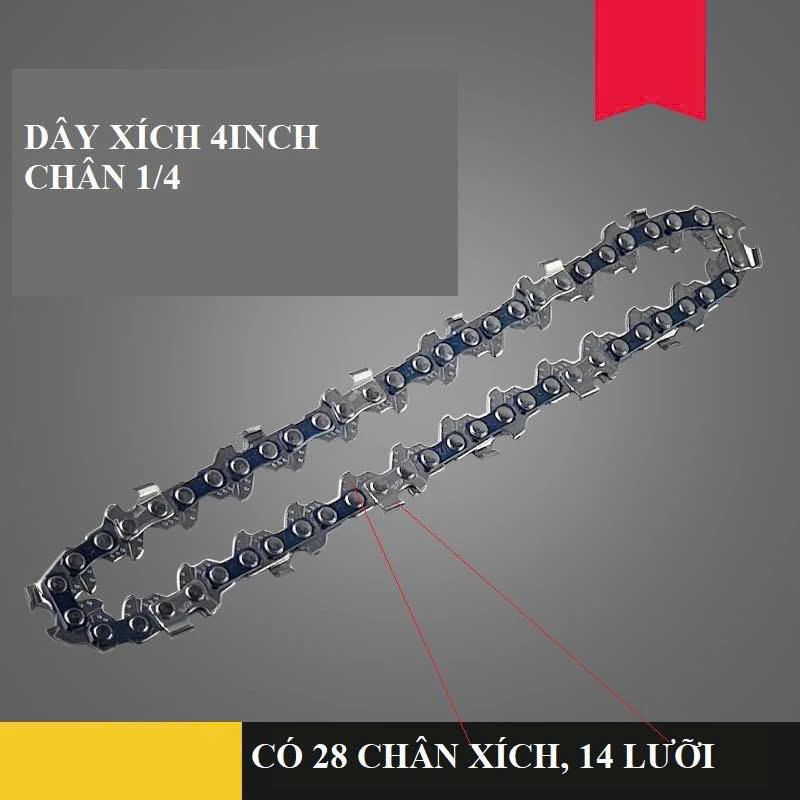 Product Introduction of Lam xích 4 inch, 6 inch phụ kiện máy cưa xích cầm tay, máy cưa mini pin các loại máy HITACHI, FUTA, MAKITA,.. 12