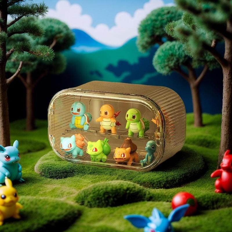 Product Introduction of 1pcs Blind Box Storage Display Rack Transparent Acrylic Display Box Model Storage Box Flexible And Adjustable 19