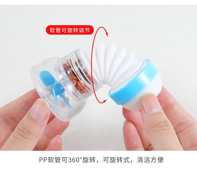 Product Introduction of Household Faucet Filter Splash Proof Shower, Bathroom Rotatable Faucet Extender, Kitchen Plastic Water-Saving Device 7
