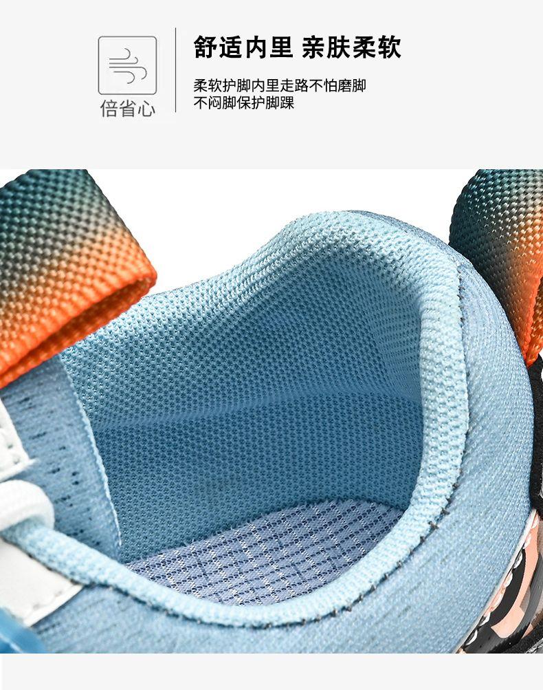 Product Introduction of Men's Shoes New Breathable Mesh Surface Wild Running Sneaker 2025 Spring Thin Soft Bottom Non-Slip Deodorant Teenagers 10