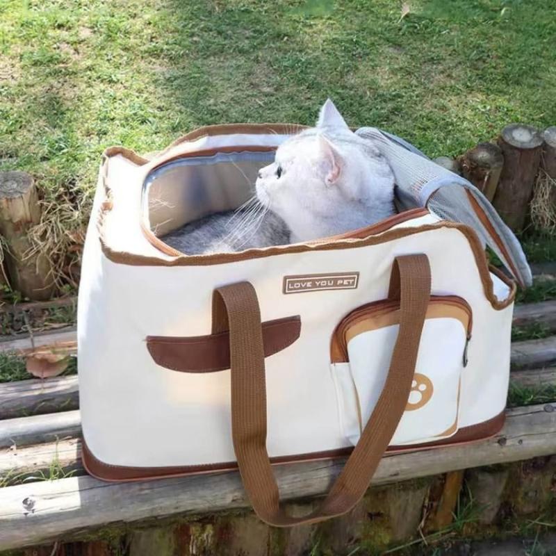 Product Introduction of Durable Handheld Hoopet Toast Cat Bag Portable Breathable Dog Carrier Thickened Zipper Pet Carrying Bag for Cats Puppy 13