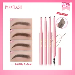 PINKFLASH Waterproof Auto Eyebrow Pencil | PINK FLASH OhMyEmoji Automatic Eyebrow Pencil Lasting 8 hours Waterproof PFE09
