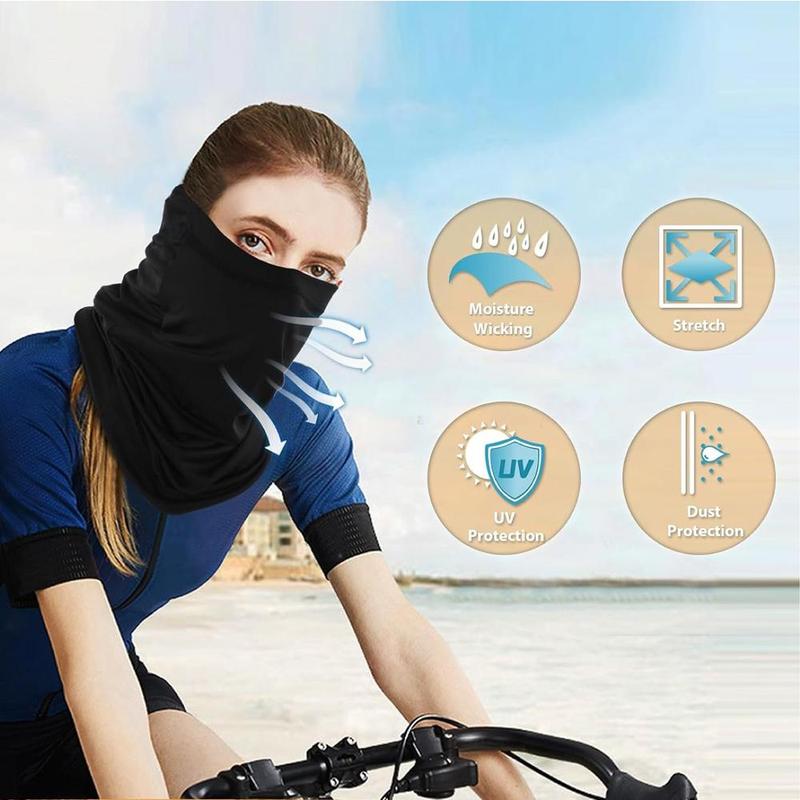 Dust Proof Face Mask for Christmas Gift, 6 Counts Breathable Sun Care Face Cover for Motorcycle, Shooting, Skiing, Climbing, Hiking, Travel, Sports & Outdoor Accessories, Protective Gear 5