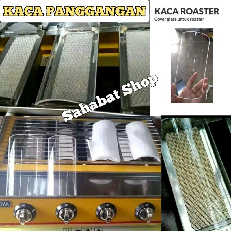 PLAT PENGGANTI KACA KOMPOR PANGGANG SOSIS ROASTER SEMUA MEREK Garansi Pabrik