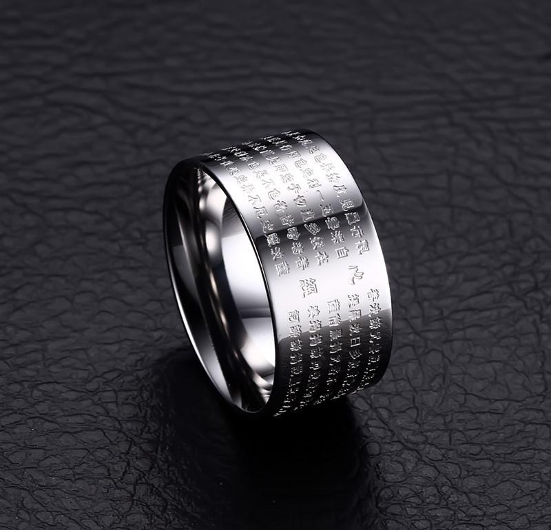 Nhẫn Kinh Phật Bát Nhã Tâm Kinh Titan phong thủy 4