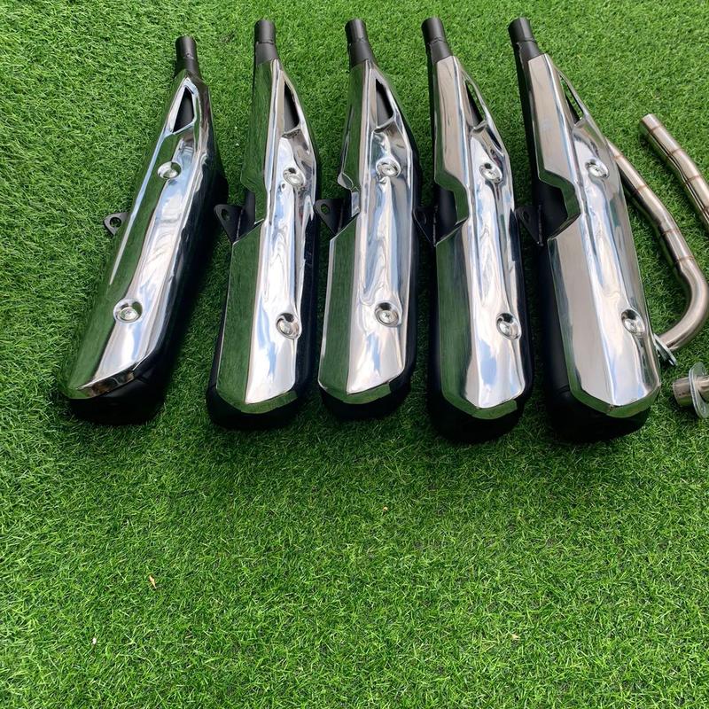 Pô Wave @ móc nỉ và pô êm kèm cổ gắn các đời xe Wave có lựa chọn xe Phụ Kiện Phụ Tùng