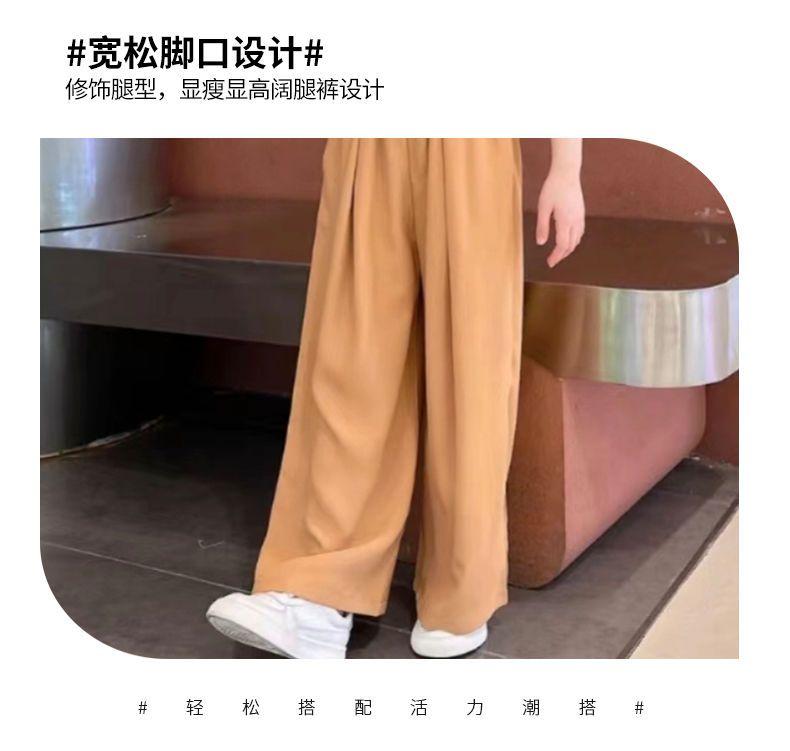 Product Introduction of Bộ Đồ Voan Mùa Hè Cho Bé Gái, Phong Cách Phương Tây Mới, Dành Cho Trẻ Em Trung Bình Và Lớn, Chất Liệu Lụa Lạnh Buộc Dây, Bộ Mỏng Thường Ngày, Năm 2024 5