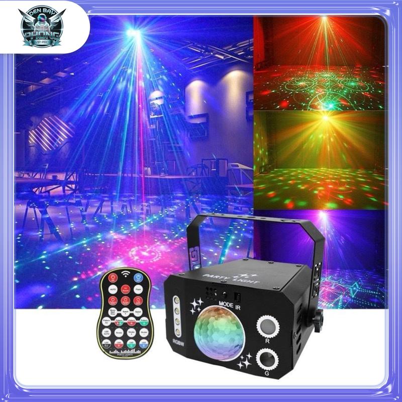  Đèn chiếu Laser Chớp Bay Phòng. Kết Hợp 3 Chế Độ. Chớp LED + Led Màu + Laser. Sử dụng cho sân khấu sự kiện dịp lễ Tết đám cưới tiệc party phòng trà phòng hát phòng karaoke... 