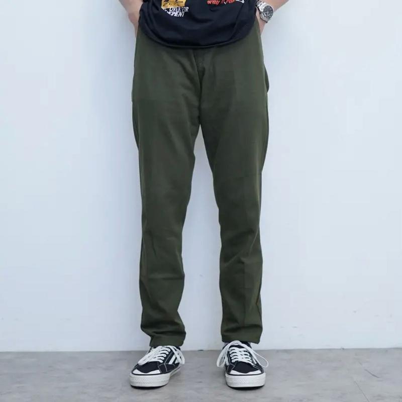 Celana Chino Panjang Pria Slimfit Santai Casual Formal Polos Katun Twill Stretch 2