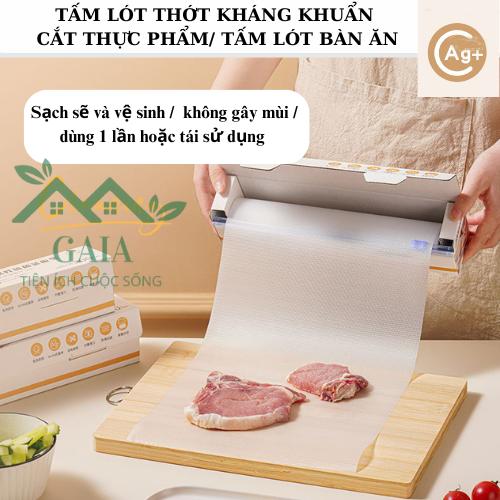 Tấm lót thớt kháng khuẩn đa năng an toàn vệ sinh, thảm cắt, thảm cắt đem dã ngoại làm thớt cắt, tấm lót thực phẩm, tấm lót bàn ăn tiện lợi dùng 1 lần an toàn vệ sinh, dùng 1 lần