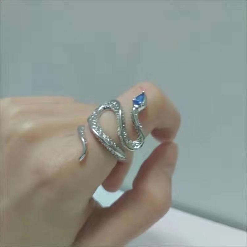 Product Introduction of Nhẫn Hình Rắn, Có Thể Điều Chỉnh, Phong Cách Cổ Điển Cá Tính 9