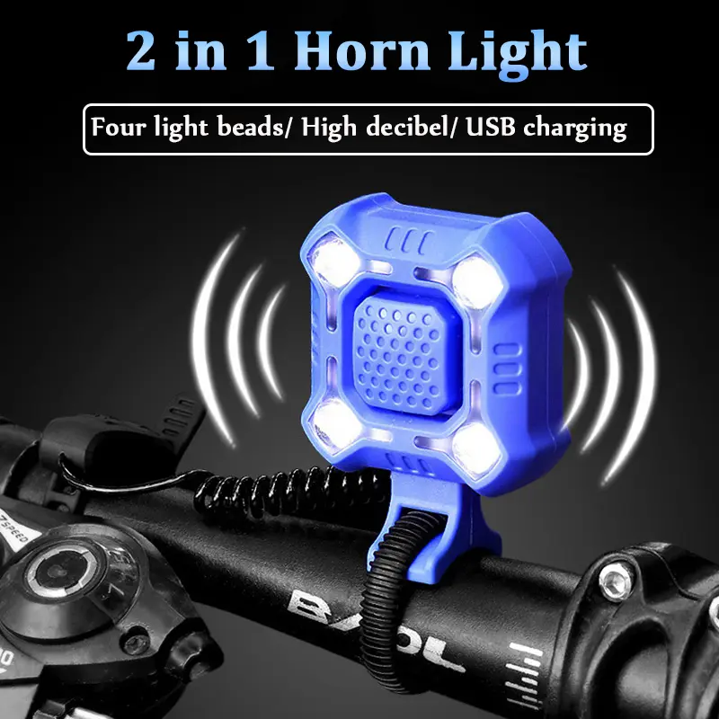 Charging Bicycle Horn Lights for Night Riding