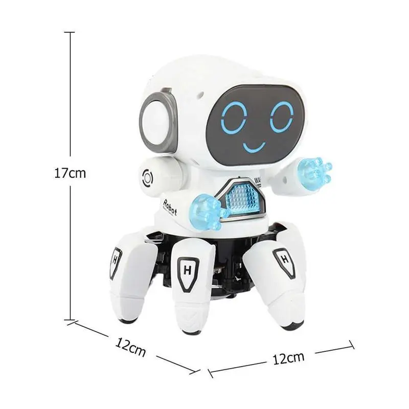 COD Mainan Robot Anak Hadiah Ulang Tahun Robot Pintar Menari untuk Mainan Anak-anak Cowok Cewek Bergerak Lampu Control Remote Toys 7