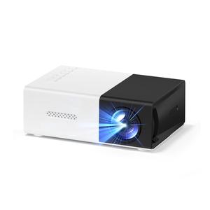 Portable Mini Projector, 100-inch Display Projector, 2000+ Lumen Brightness LED Picture Video Projectors for Home Theater Movie & Outdoor Use, Projector for Bedroom