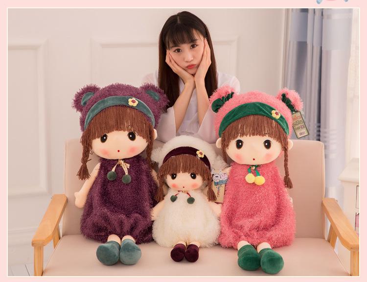 Product Introduction of New Variety Feier Plush Toy Doll Girls Gifts Cute Doll Doll Foreign Trade Popular Style Wholesale 17