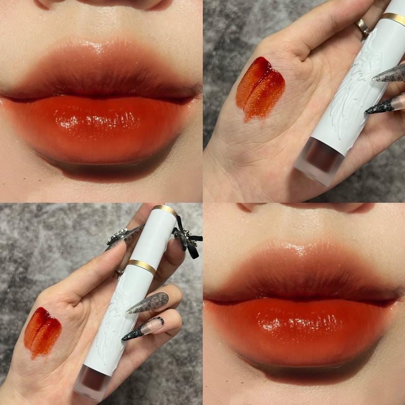  Son Bóng Tint Cánh Thiên Thần Novo 02 Căng Bóng Môi. Cosmetic Mỹ Phẩm Son Môi 