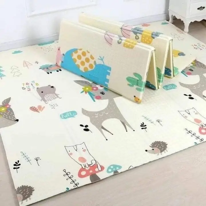THẢM XỐP GẤP GỌN XPE 2 MẶT [1.8mx 2m] CÔNG NGHỆ HÀN SIÊU BỀN SIÊU ĐẸP (HOT)
