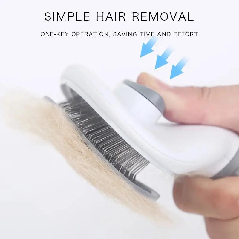 Product Introduction of Pet Hair Remover Brush, Durable Dog & Cat Grooming Brush, Pet Massage Remover, Dog & Cat Grooming Supplies, Dog & Cat Accessories 4