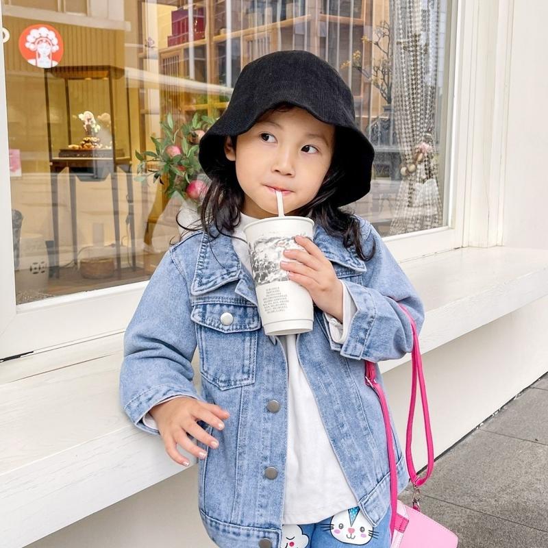 Product Introduction of Áo Khoác Denim, Cho Trẻ Cũ, Nữ Trẻ Em, Phiên Bản Mùa Xuân Và Mùa Thu 2023, Hàng Mới Về, Thích Hợp Cho Học Sinh Mùa Thu, [Giảm Giá] 3