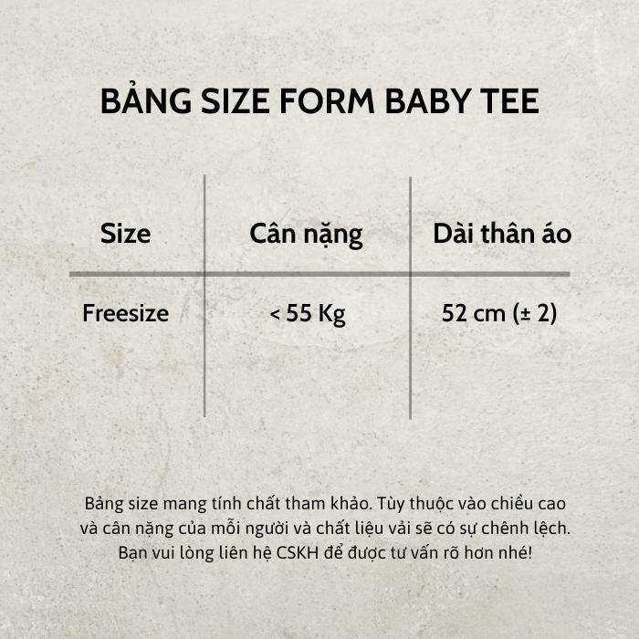 Product Introduction of Áo Thun Baby Tee Nữ Cổ Tròn PINKSTORE29 In Hình SANRI CHARACTERS A51065 0