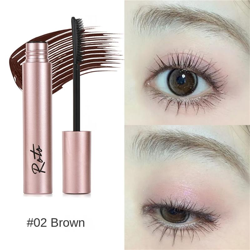 Mascara ROTO + Dụng cụ uốn mi: Mascara lâu trôi, làm dày và cong mi, màu đen,…