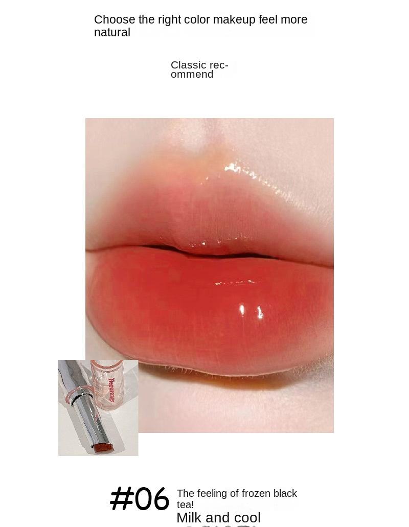 Product Introduction of ลิปสติก, Herorange, ซาตินสีชมพู, คิน Guang, การแสดงสีแต่งหน้า, ถ้วยไม่ติด, ลิปกลอสสไตล์เกาหลี, ให้ความชุ่มชื้น, กระจก, ริมฝีปากอ่อนโยน, ขายดีสำหรับผู้หญิง, เครื่องสำอาง 5
