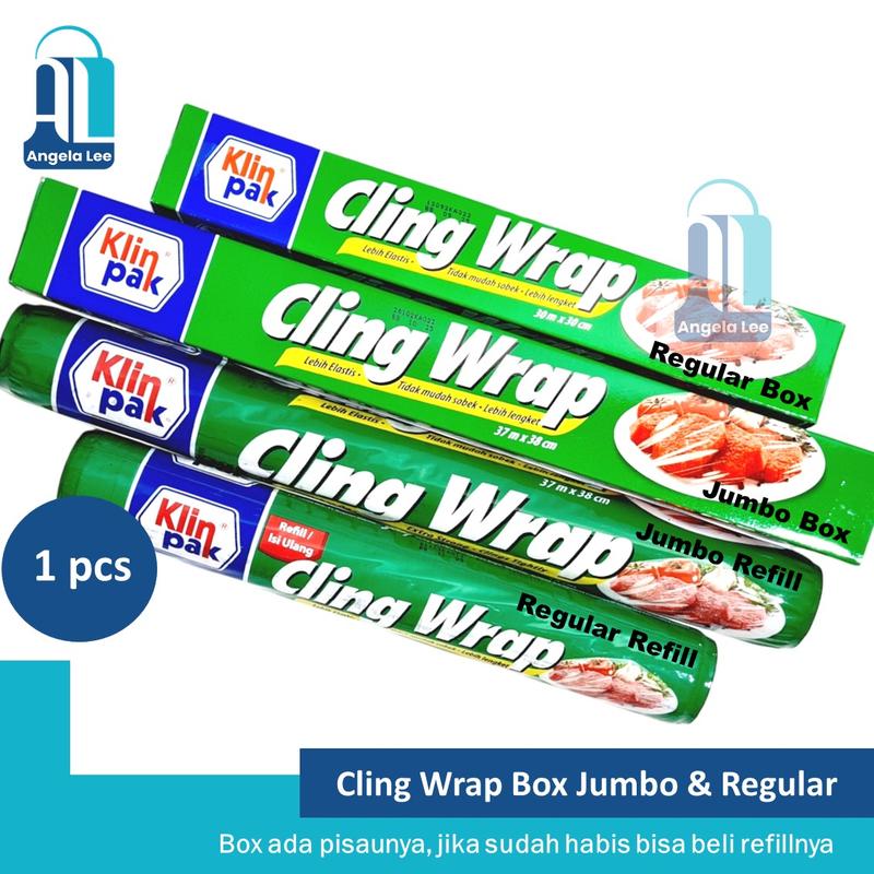 Klinpak Cling Wrap Regular Refill 30m x 30cm - Plastik Segel makanan 4