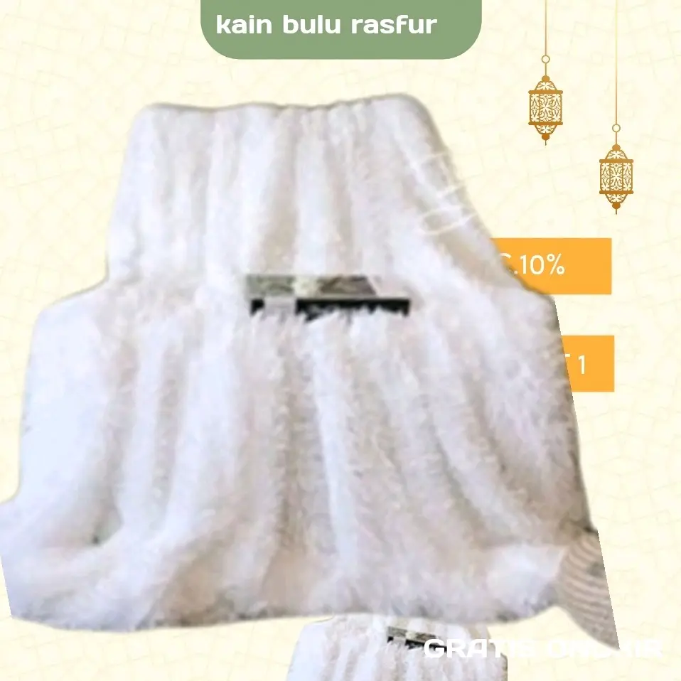 ALAS FOTO - KAIN BULU RASFUR KARINDO GRADE A UK. 100 CM X 170 CM Accessories Camera Kamera