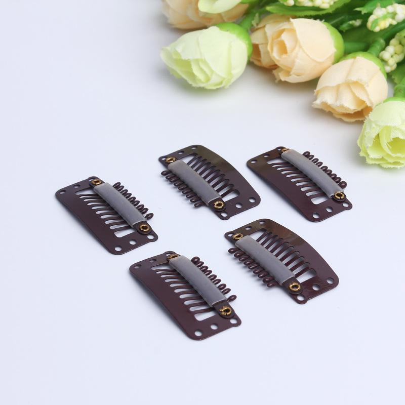 Product Introduction of DIY not easy to rust 3.2 cm carbon steel-tooth water drop wig clip wig BB clip pet clip 2