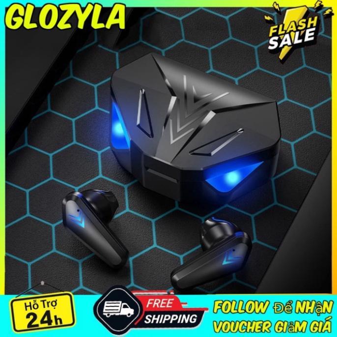  Tai Nghe Gaming X15 Bluetooth 5.1 Không Dây Giảm Tiếng Ồn Cảm Ứng Điều Khiển Vân Tay Âm Thanh HIFI Cho Android,iOS HOT Nhét Tai Kem Nghe Nhạc Earphone 