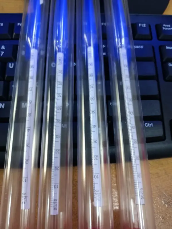 Hydrometer Bensin Range 0.700 - 0.800 Test Density BBM 4