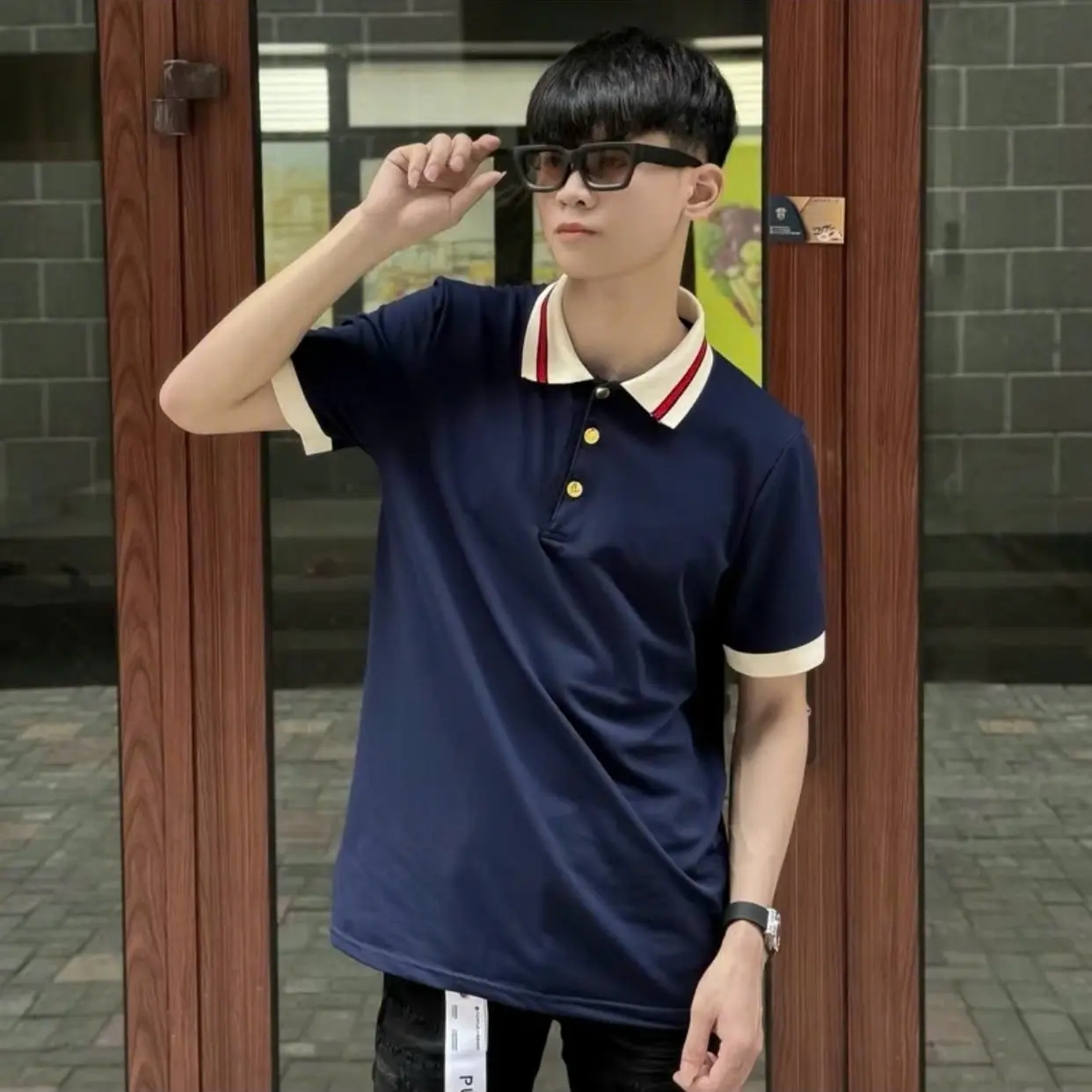 Áo PoLo Trơn Vải Cá Sấu Cho Các Boy Phố Đi Chơi Đi Làm Đi Học