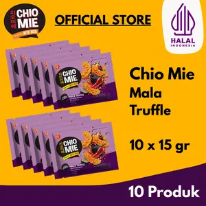 Mala Truffle Chio Mie Bites 10x15gr – Snack Mie Kering Renyah Gurih