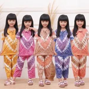 Setelan Baju Anak Perempuan V Usia 1-12 Tahun S M L XL XXL  Celana Panjang | Setelan Abstrak Anak | Setelan Kaos Anak | Setelan Barong Anak
