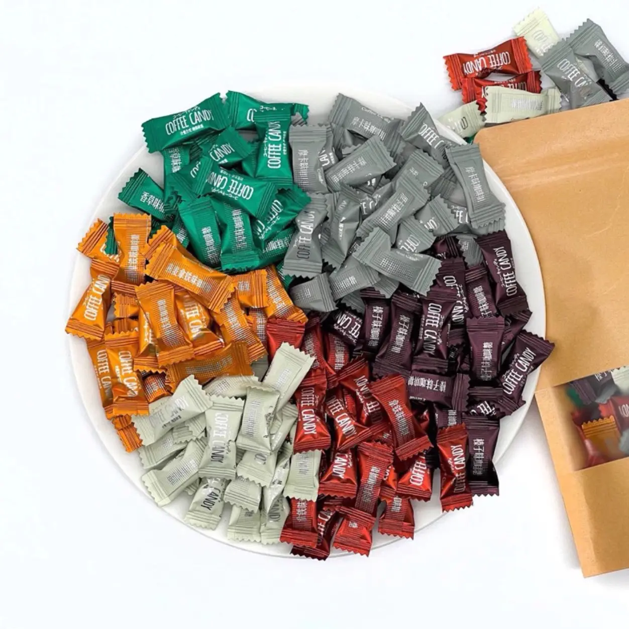 Kẹo Coffee Candy mix 8 vị ít đường thơm ngon