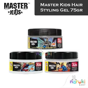 Master Kids Styling Gel Superhero 75gr Hair Wax & Pomade Anak